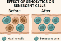 senolytic versus healthy cells